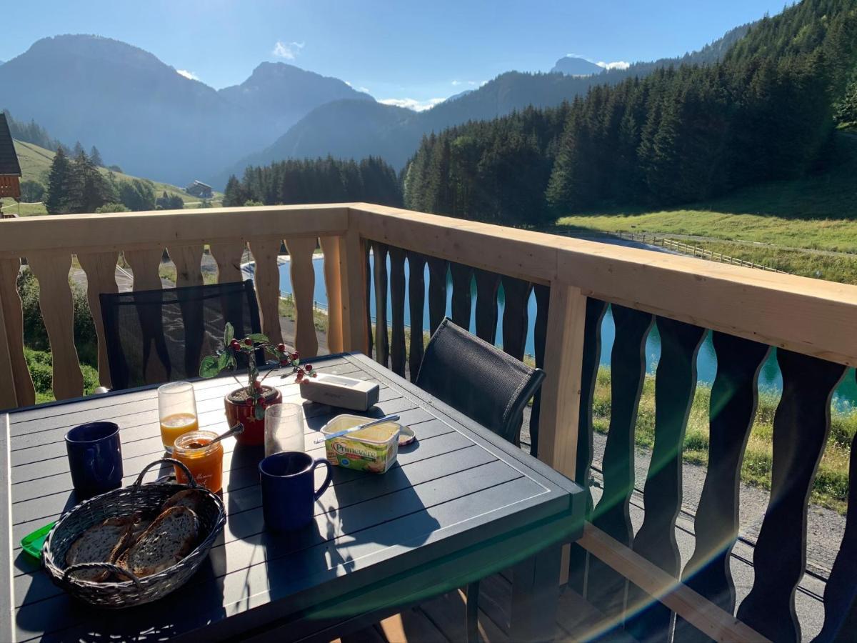 Chalet Proche Morzine Et Lac Leman Wifi Offert Le Biot Exterior foto