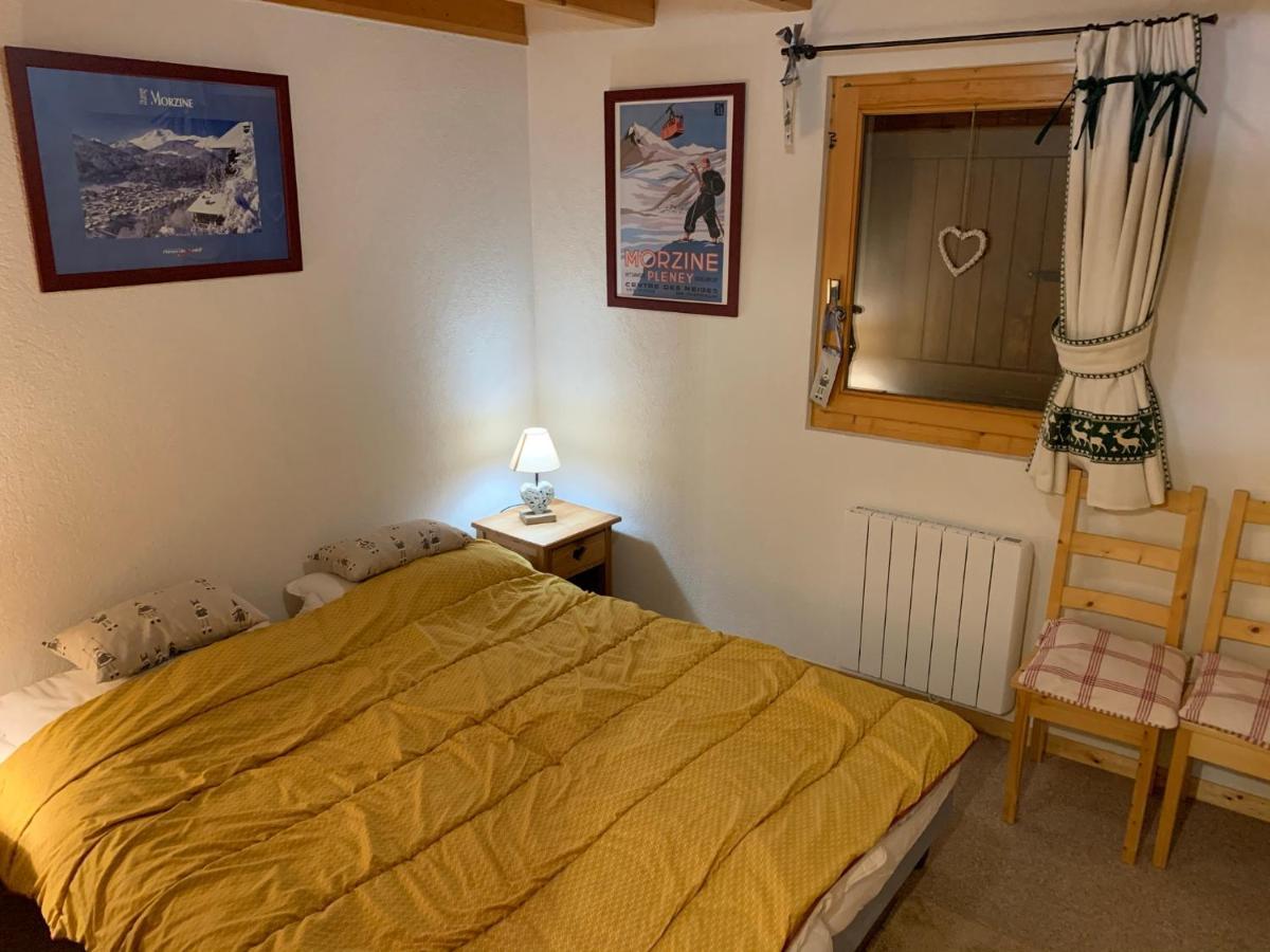 Chalet Proche Morzine Et Lac Leman Wifi Offert Le Biot Exterior foto