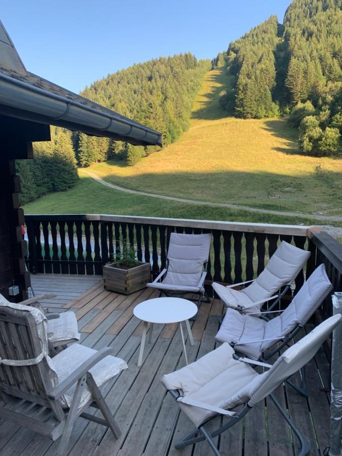 Chalet Proche Morzine Et Lac Leman Wifi Offert Le Biot Exterior foto
